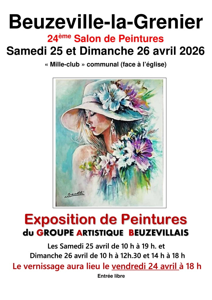 EXPOSITION DE PEINTURES