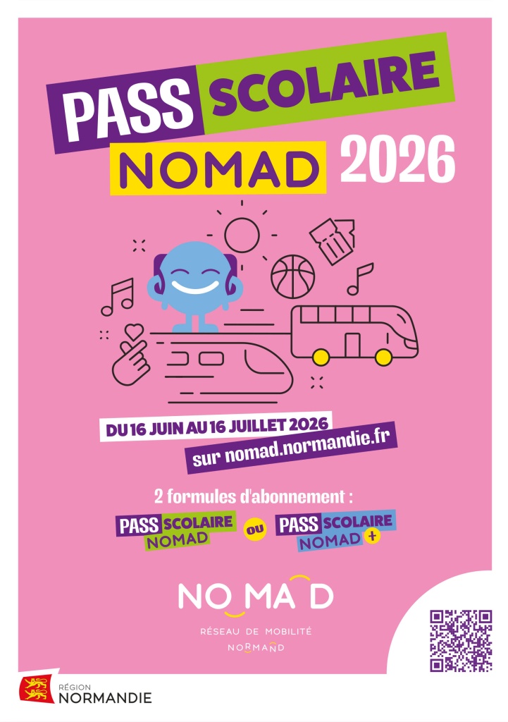 PASS SCOLAIRE NOMAD 2026